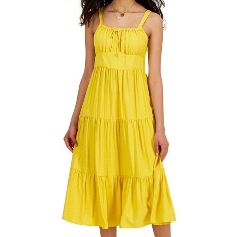 INC yellow midi Dress